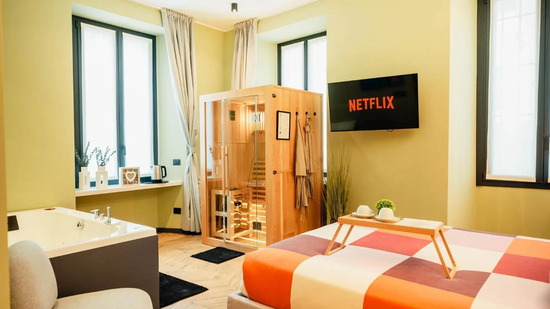 Marylin'S Suite&Spa Con Parcheggio Privato Como Italia